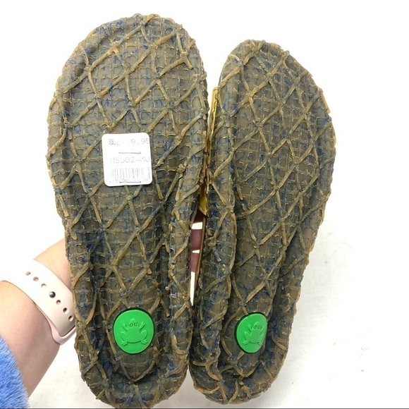 El Naturalista 5502 Redes slide sandals mustard - Picture 5 of 7